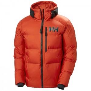 Férfi Helly Hansen Active Parka Dzsekik Piros Barna | RGC-306782