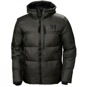 Férfi Helly Hansen Active Parka Dzsekik Szürke Fekete | DLF-948270