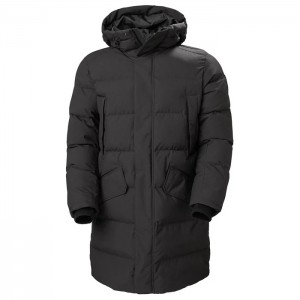 Férfi Helly Hansen Alaska Téli Kabátok Fekete | PGL-916357