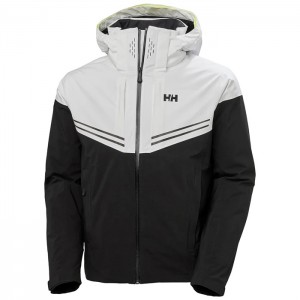 Férfi Helly Hansen Alpha Infinity Síkabátok Fekete | LBZ-285049