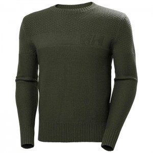 Férfi Helly Hansen Arctic Ocean Knit Pulóverek Szürke | EFJ-301926