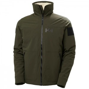 Férfi Helly Hansen Arctic Shelled Gyapjú Pile Alkalmi Kabátok Szürke | XIG-526794