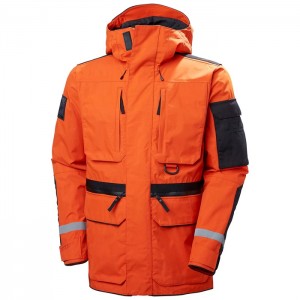 Férfi Helly Hansen Arctic Transition Parka Dzsekik Narancssárga | AWL-783569