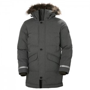 Férfi Helly Hansen Barents Téli Kabátok Szürke | VSI-632051