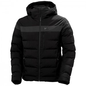 Férfi Helly Hansen Bossanova Puffy Síkabátok Fekete | DCB-407852