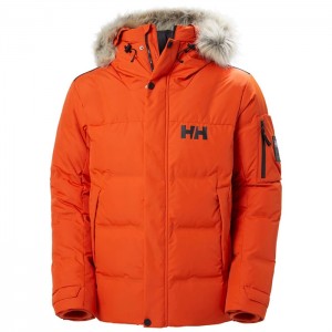 Férfi Helly Hansen Bouvet Pehelykabát Narancssárga Piros | XBL-837954