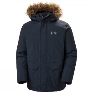 Férfi Helly Hansen Classic Parka Dzsekik Sötétkék | LGD-068214