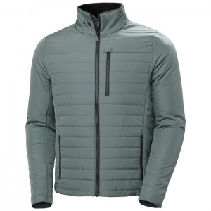 Férfi Helly Hansen Crew 2.0 Vitorlás Dzsekik Szürke | UVP-483176