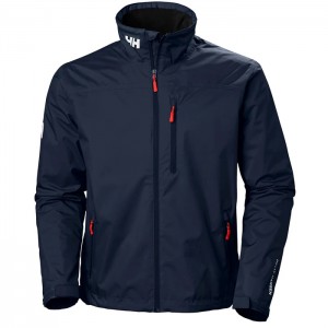 Férfi Helly Hansen Crew Vitorlás Dzsekik Sötétkék | QZC-863270