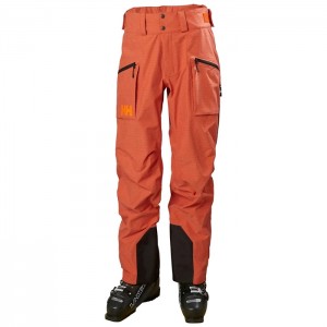 Férfi Helly Hansen Elevation 3.0 Shell Nadrág Piros Barna | SWK-089324