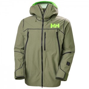 Férfi Helly Hansen Elevation 3.0 Síkabátok Zöld | PZU-298471