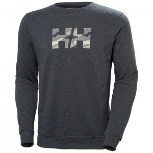 Férfi Helly Hansen F2f Organic Pamut Pulóverek Szürke | SPM-975403