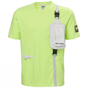 Férfi Helly Hansen Hh Arc S21 Ocean Póló Sárga | CHY-536491