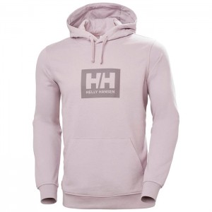 Férfi Helly Hansen Hh Boxhooded Pulóverek Lila Szürke | SBN-572160