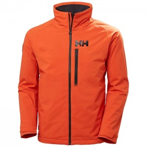 Férfi Helly Hansen Hp Versenyautó Lifaloft Insulated Vitorlás Dzsekik Narancssárga Piros | VGX-936714