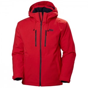 Férfi Helly Hansen Juniper 3.0 Síkabátok Piros | IWF-617398