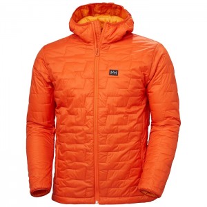 Férfi Helly Hansen Lifaloft Csuklyás Kültéri Dzsekik Narancssárga | XRG-385249