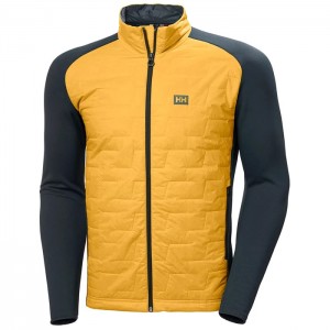 Férfi Helly Hansen Lifaloft Hibrid Középrétegek Barna Narancssárga | PFV-915820