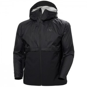 Férfi Helly Hansen Logr 2.0 Túradzsekik Fekete | JOI-905278