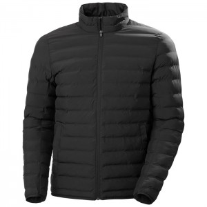 Férfi Helly Hansen Mono Anyagok Szigetelt Kabátok Fekete | TWM-571408