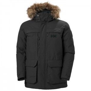 Férfi Helly Hansen Nordsjo Parka Dzsekik Fekete | RWA-837942