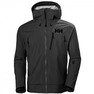 Férfi Helly Hansen Odin 9 Worlds 2.0 Síkabátok Fekete | QOH-253714