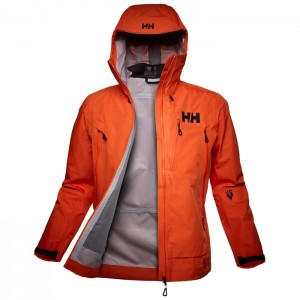 Férfi Helly Hansen Odin 9 Worlds Infinity Túradzsekik Narancssárga Piros | XZB-489765