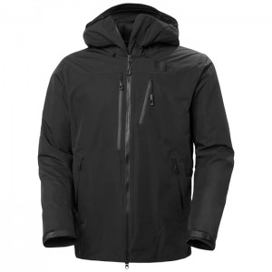 Férfi Helly Hansen Odin Infinity Insulated Túradzsekik Fekete | NAS-498027