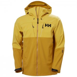 Férfi Helly Hansen Odin Mountain Soft Kültéri Dzsekik Barna | DUB-458376