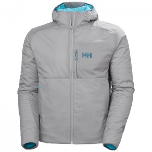 Férfi Helly Hansen Odin Stretch Csuklyás Kültéri Dzsekik Szürke | YUJ-984270