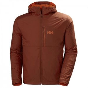 Férfi Helly Hansen Odin Stretch Csuklyás Light Túradzsekik Barna | YZB-648237