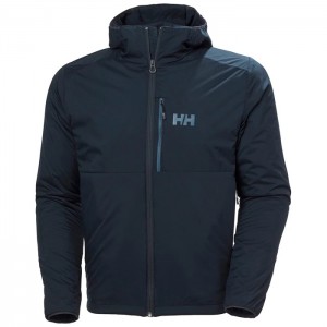 Férfi Helly Hansen Odin Stretch Csuklyás Light Középrétegek Sötétkék | QDI-740692