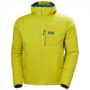 Férfi Helly Hansen Odin Stretch Csuklyás Szigetelt Kabátok Olivazöld | VNK-812635