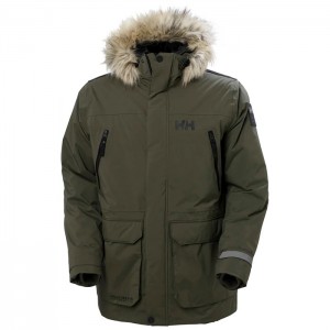 Férfi Helly Hansen Reine Parka Dzsekik Szürke | ZRQ-857496