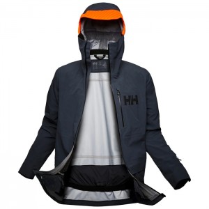 Férfi Helly Hansen Ridge Infinity Síkabátok Szürke | PWT-764082