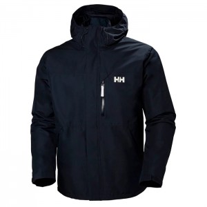 Férfi Helly Hansen Squamish Cis Alkalmi Kabátok Sötétkék | WON-956018