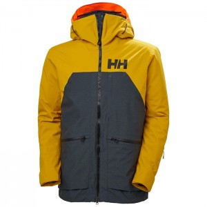 Férfi Helly Hansen Straightline Lifaloft 2.0 Síkabátok Szürke Barna | AIT-389056