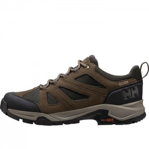 Férfi Helly Hansen Switchback Trail Low Tops Helly Tech® Túrabakancs Szürke | QNG-648105