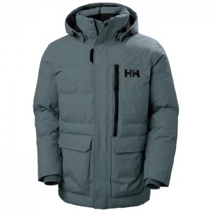 Férfi Helly Hansen Tromsoe Parka Dzsekik Szürke | JKR-527096