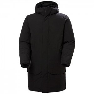 Férfi Helly Hansen Urb Pro Pehelykabát Fekete | ARF-349687