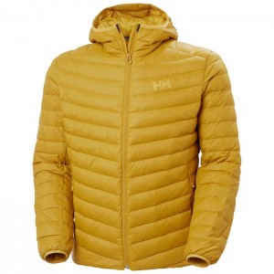 Férfi Helly Hansen Verglas Csuklyás Túradzsekik Barna | JWZ-239675