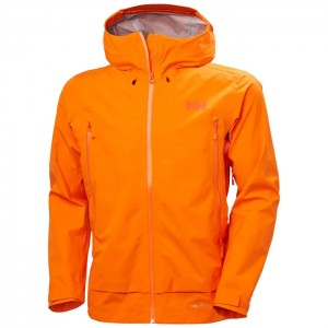 Férfi Helly Hansen Verglas Infinity Túradzsekik Narancssárga | VWJ-043812