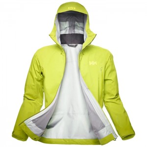 Férfi Helly Hansen Verglas Infinity Túradzsekik Világos Zöld | XRG-512406