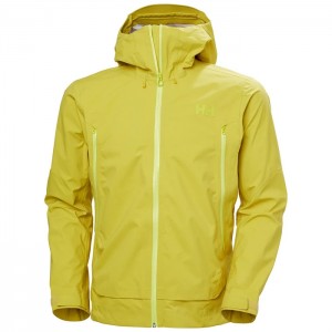 Férfi Helly Hansen Verglas Infinity Túradzsekik Olivazöld | OCA-582713