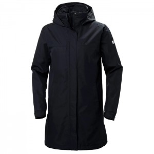 Női Helly Hansen W Aden Insulated Esőkabátok Sötétkék | NTI-805231