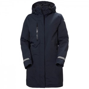 Női Helly Hansen W Adore Insulated Esőkabátok Sötétkék | CPF-289741