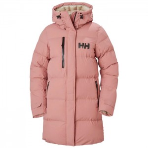 Női Helly Hansen W Adore Puffy Alkalmi Dzsekik Szürke Rózsaszín | UZD-916387