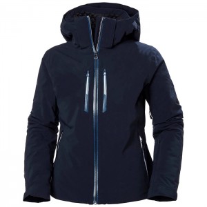 Női Helly Hansen W Alphelia Lifaloft Insulated Síkabátok Sötétkék | SCO-958621