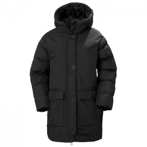 Női Helly Hansen W Arya Parka Dzsekik Fekete | AFT-074136