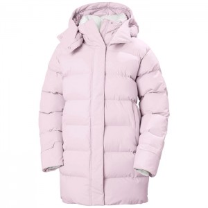 Női Helly Hansen W Aspire Puffy Parka Dzsekik Fehér Lila | FUC-879652